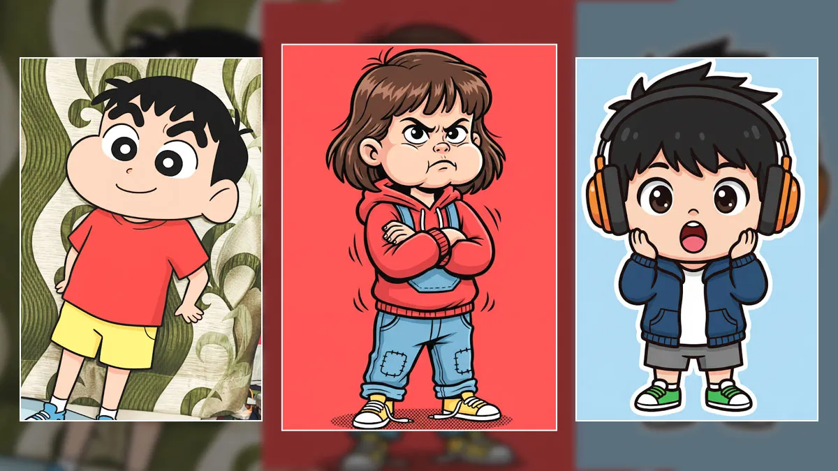 7+ Cute Gemini AI Prompts To Turn Your Kid Into A Cartoon Character