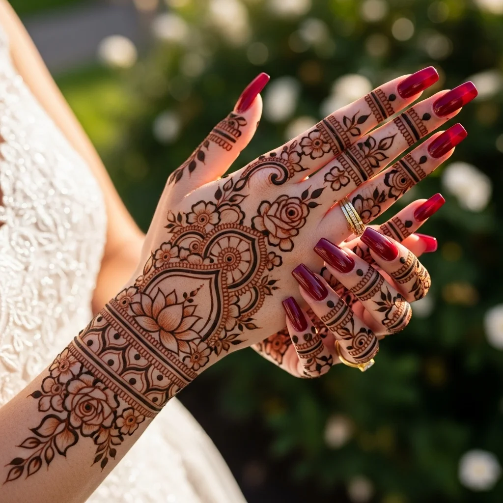 full-hand-mehndi-design-easy-and-beautiful
