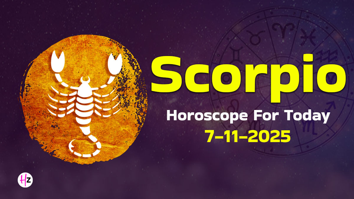 Scorpio Horoscope Today, November 7, 2025: Moon Transit Brings Changes On Multiple Fronts