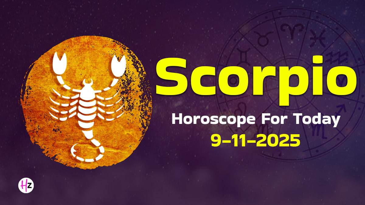 Scorpio Horoscope Today, November 9, 2025: Control Spending And Watch Your Words To Maintain Peace