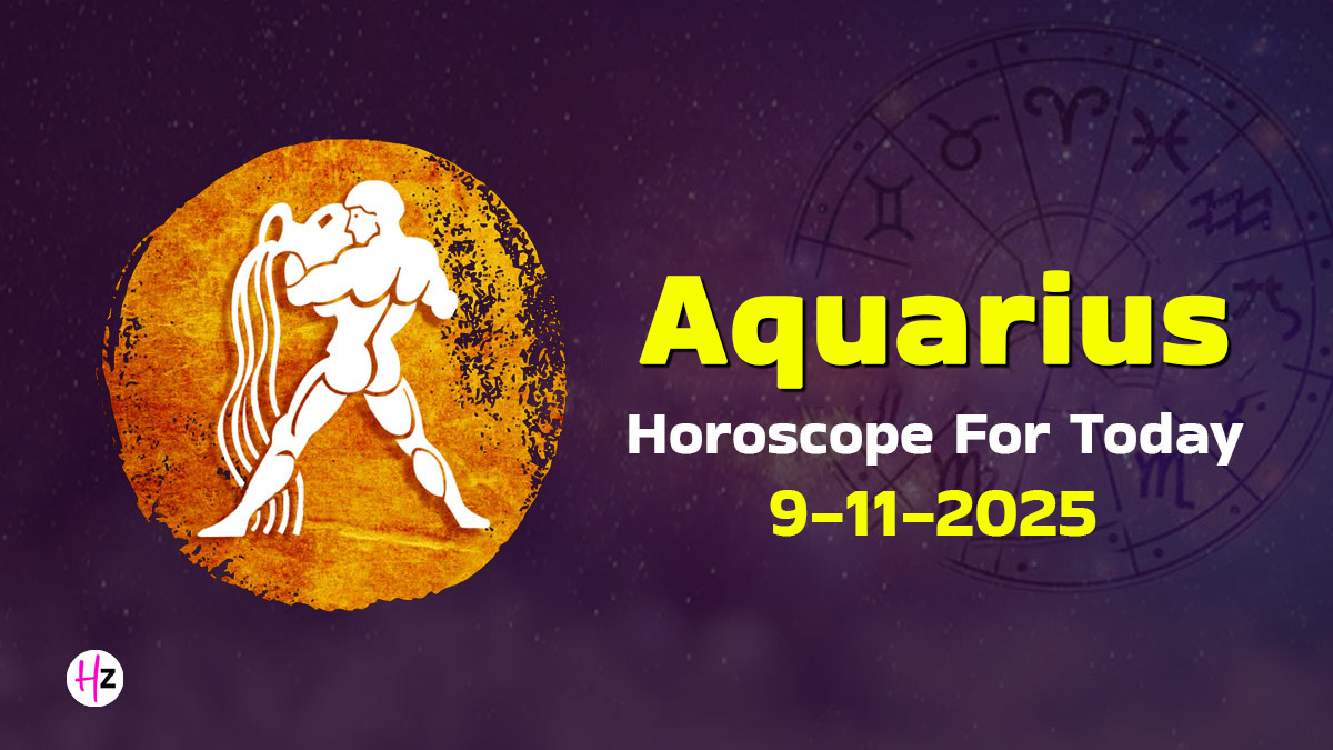 Aquarius Horoscope Today, 9 November 2025: Emotional Balance and Practical Decisions Will be Key Today