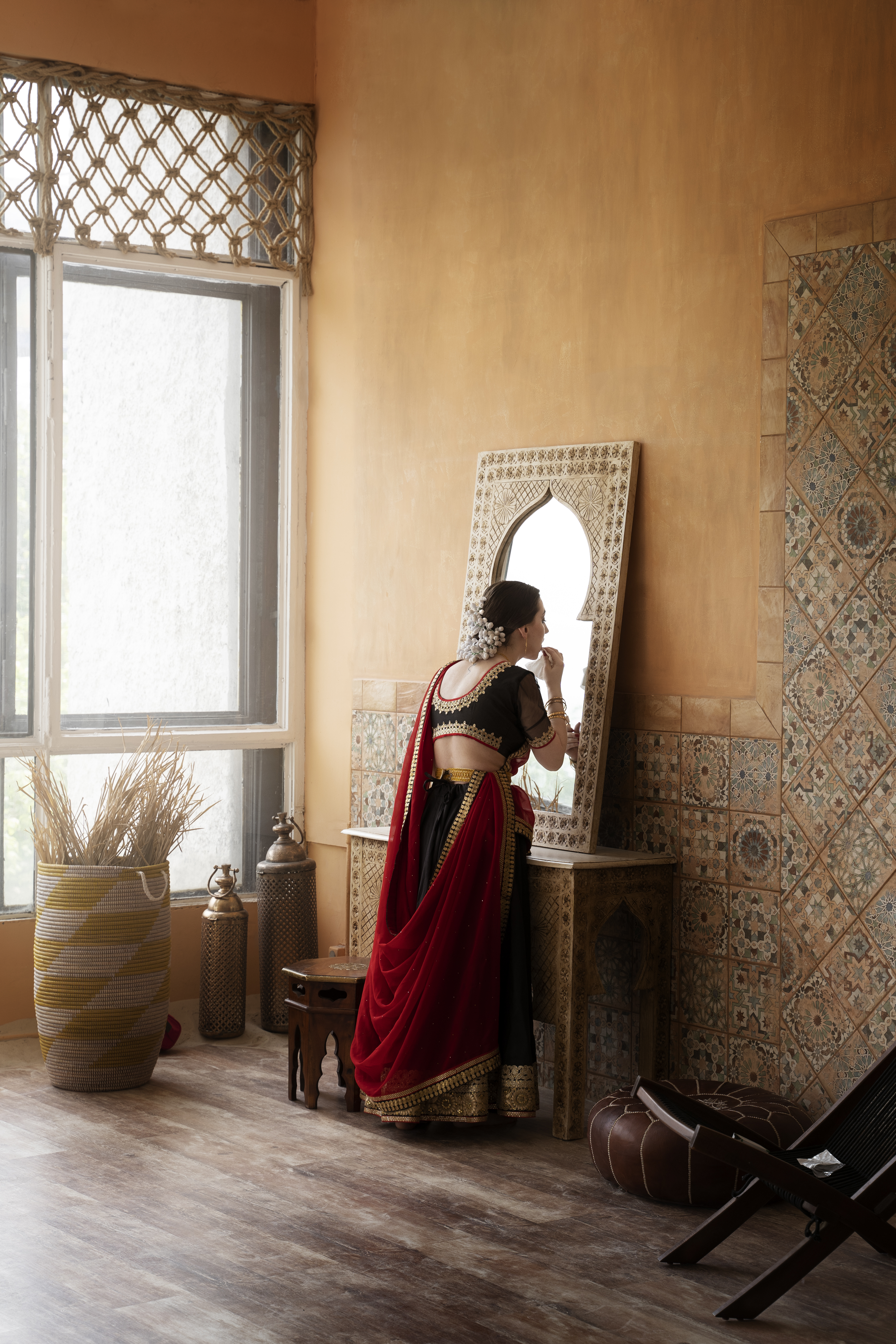 beautiful-young-woman-wearing-sari