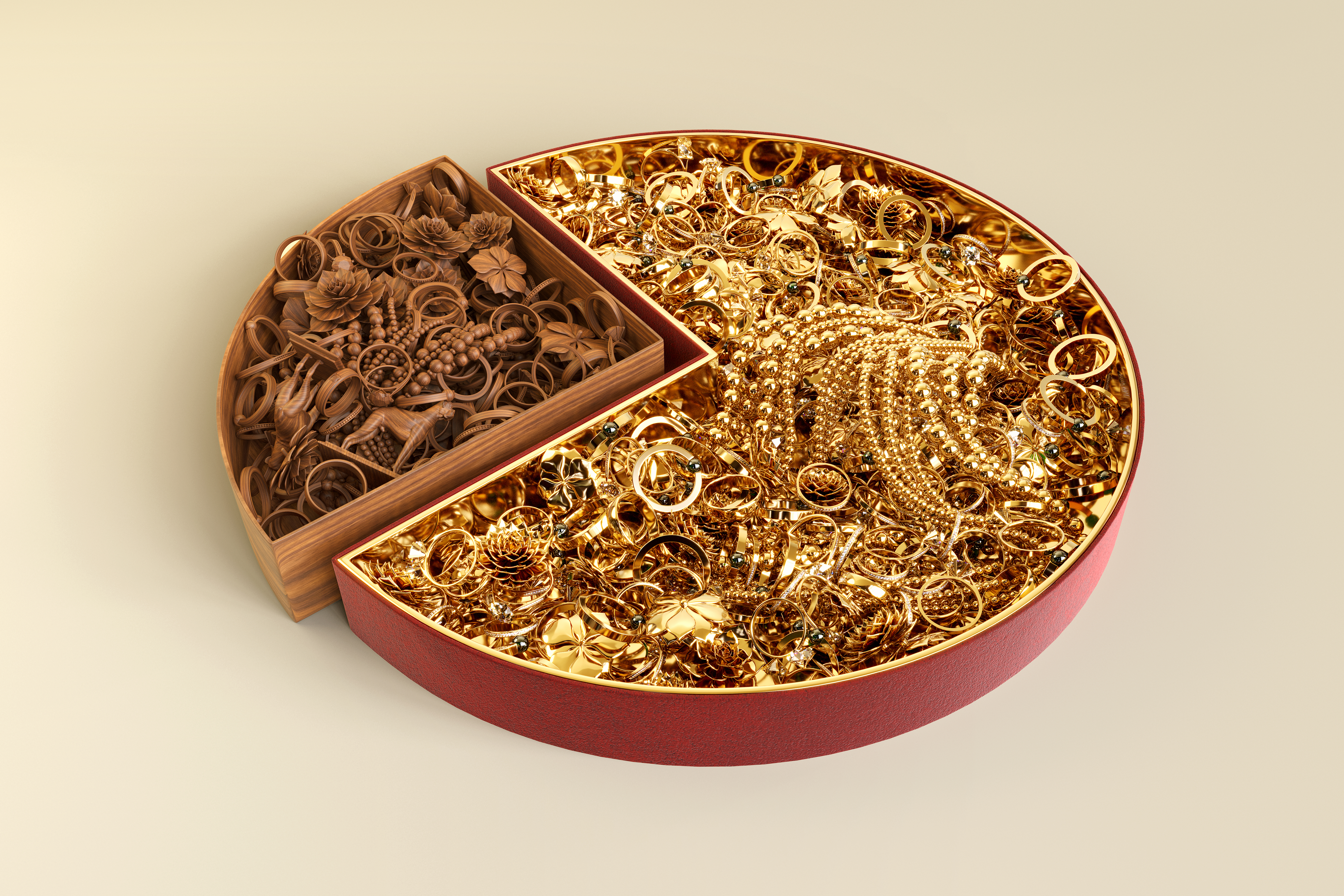 3d-rendering-pie-chart