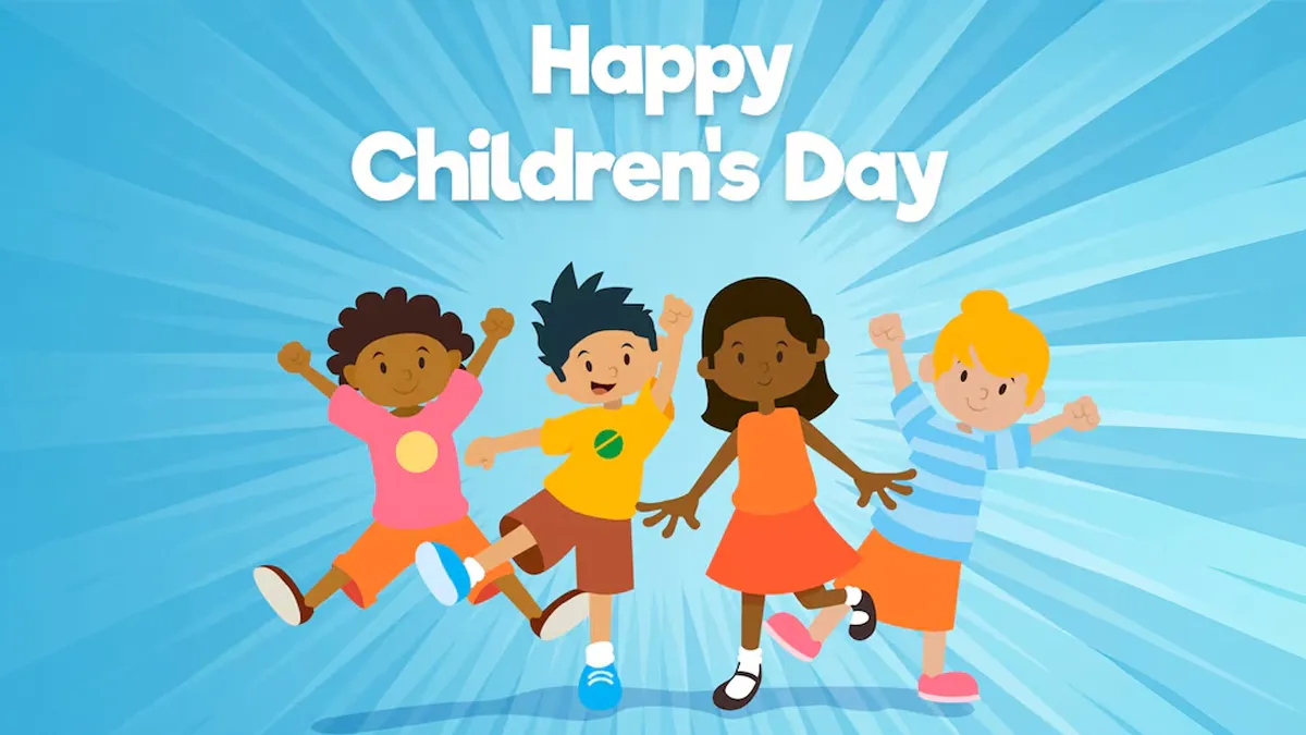 6+ Easy Children's Day Poster Drawing Ideas For School Competitions 2025