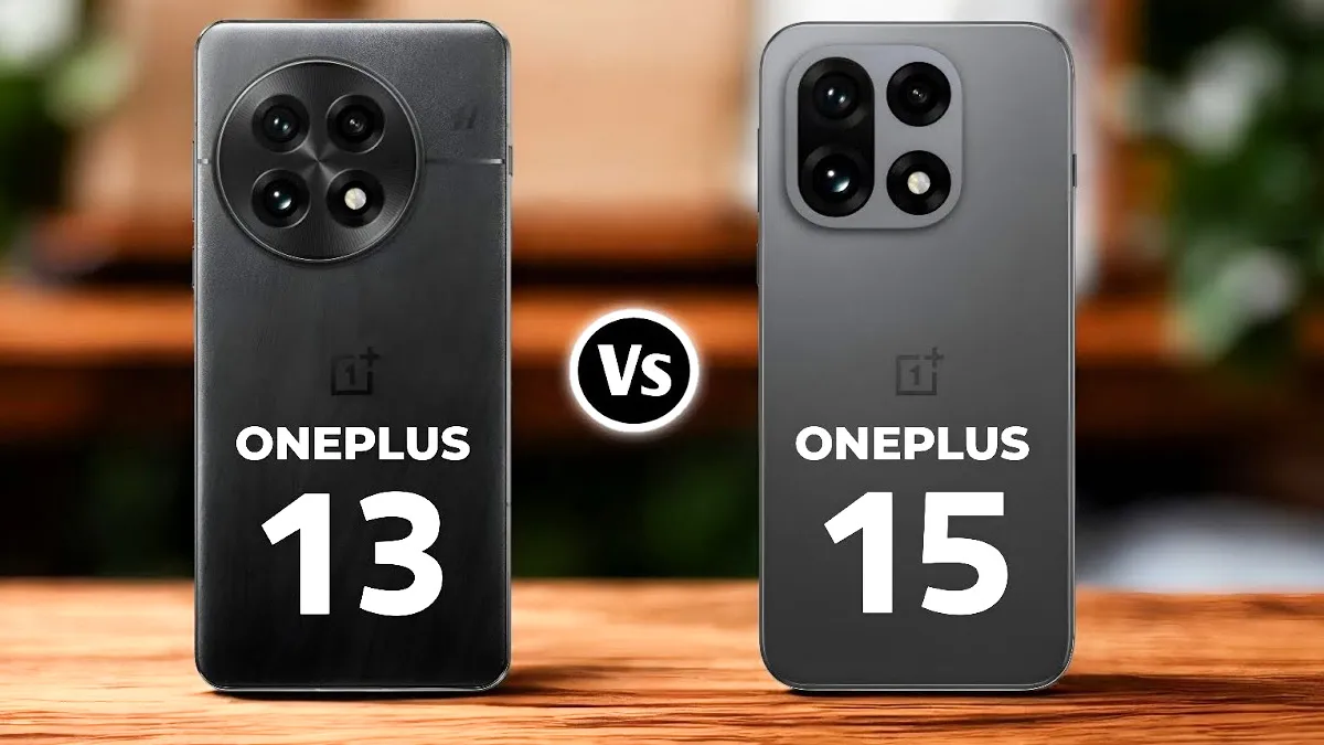 oneplus 15 vs oneplus 13 comparison 