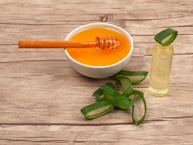 Honey And Aloe Vera Mask