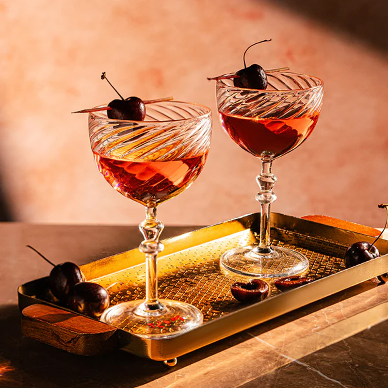 mens day gift cocktail glass