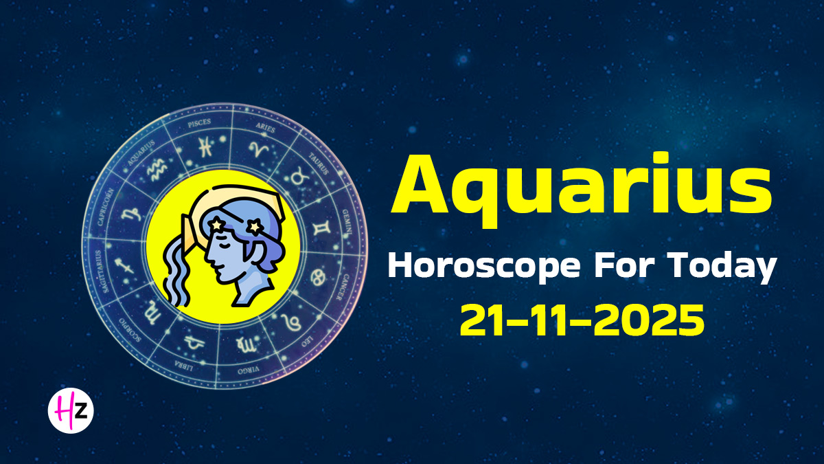 Aquarius Horoscope Today, 21 November 2025: Prioritise Your Health Today; Clarity Will Arrive in Career & Money Matters by Evening