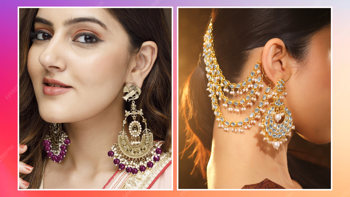 Beautiful Chandbali Earring Designs To Pair With Ethnic Wear 
