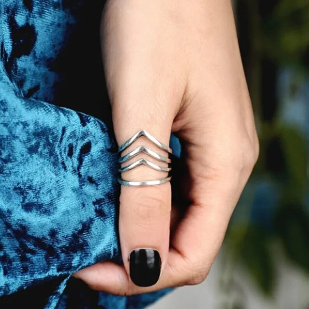chevron ring