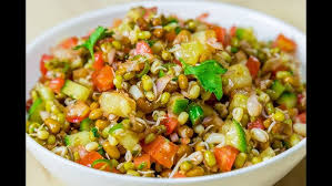 Mixed Sprouts Chaat recipe