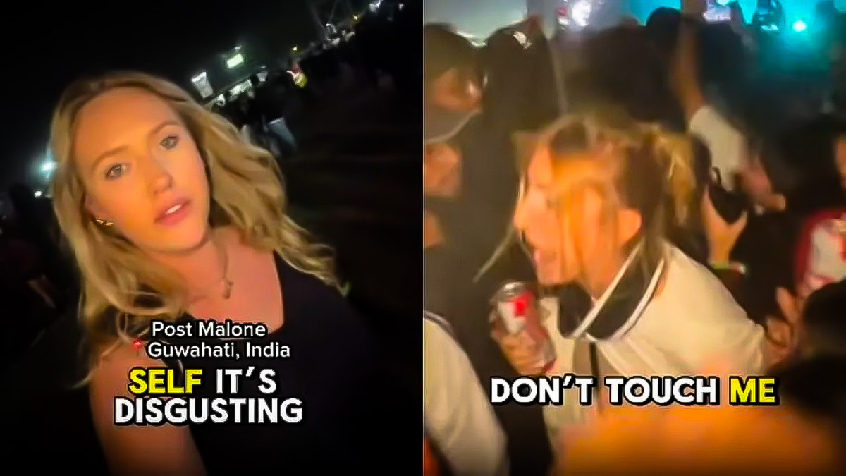 ‘Not Safe for Women’: UK Vlogger Accuses Crowd of Harassment at Post Malone Concert in Assam