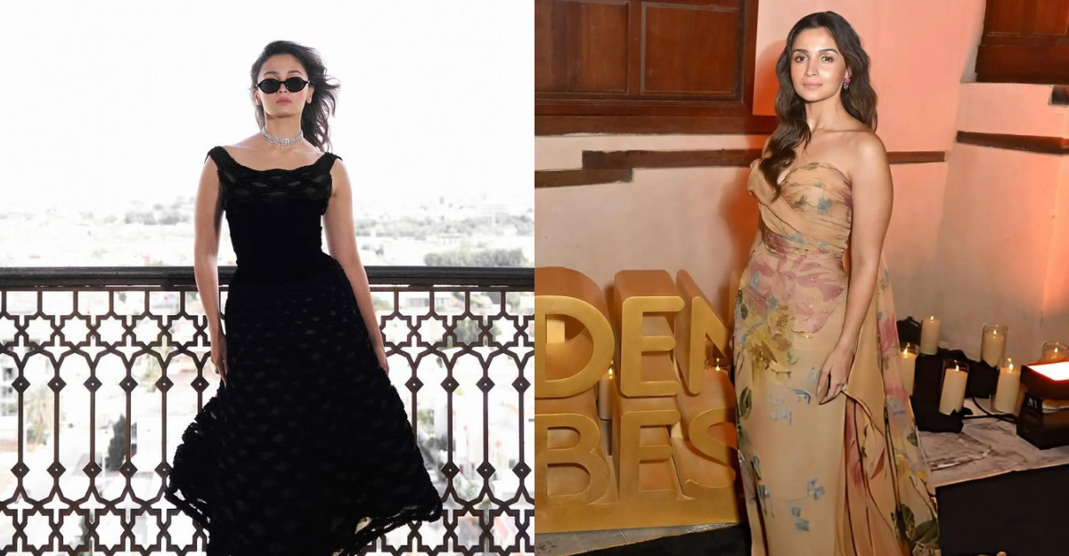 Alia Bhatt Stuns In Gorgeous Ensembles For Red Sea Film Festival
