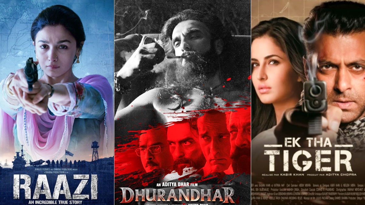 From Raazi To Ek Tha Tiger: 5 Spy Movies Like Dhurandhar