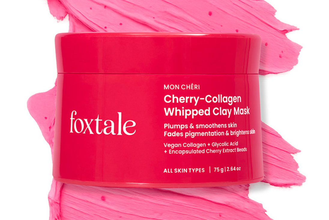 Foxtale Cherry Collagen Clay Mask