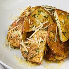 Garlic Parmesan Air-Fryer Potatoes