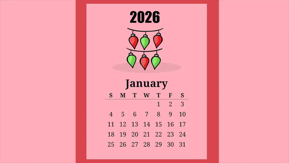 Important Days In January 2026