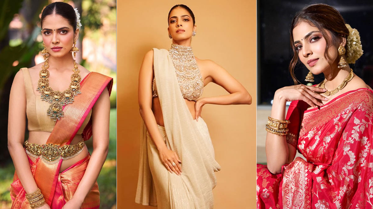 Malavika Mohanan Inspired 5 Beautiful Saree Designs To Add To Your Wardrobe