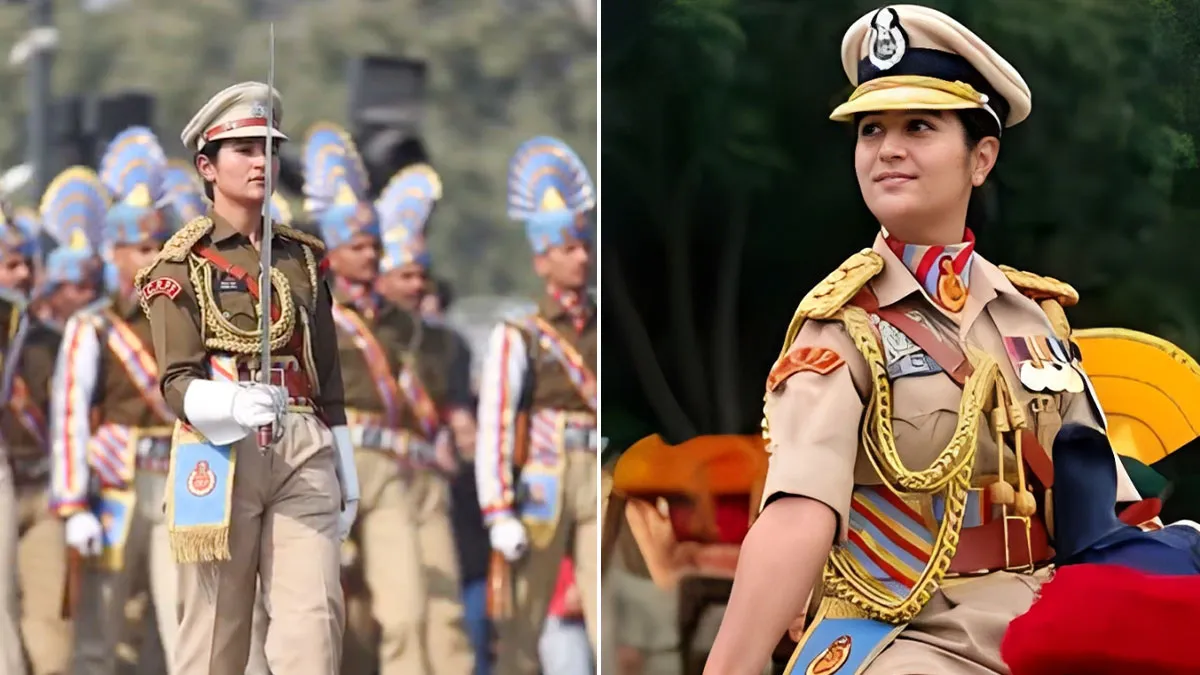 Simran Bala First Woman To Lead The Male Contingent For Republic Day Parade 2026
