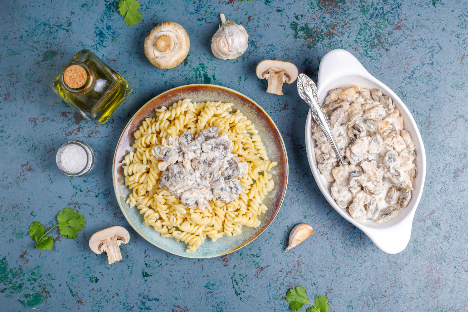 Creamy One-Pot Mushroom Pasta