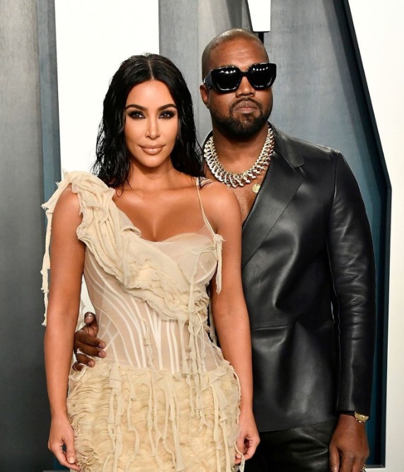 Kim Kardashian and Kanye West