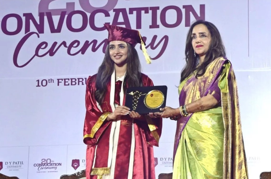 Actress Sreeleela Completes Her MBBS Degree