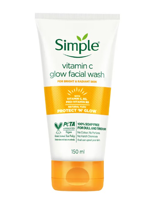 Simple Protect N Glow Facial Wash