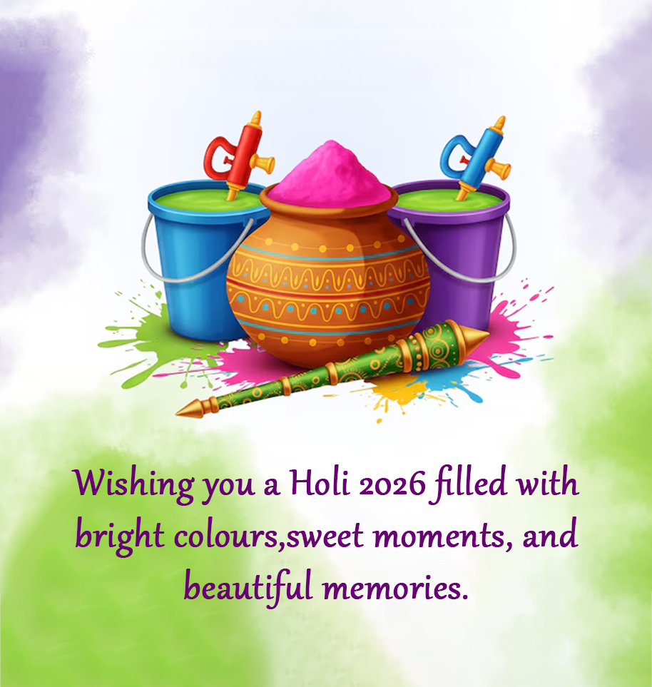 Happy Holi Wishes 2026