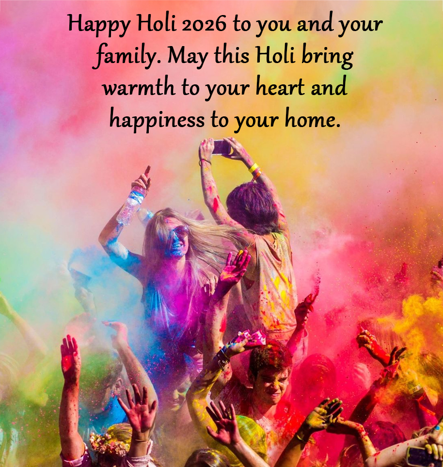 Holi Messages 2026 For Loved Ones