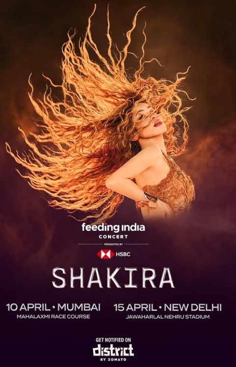 Shakira India Tour 2026