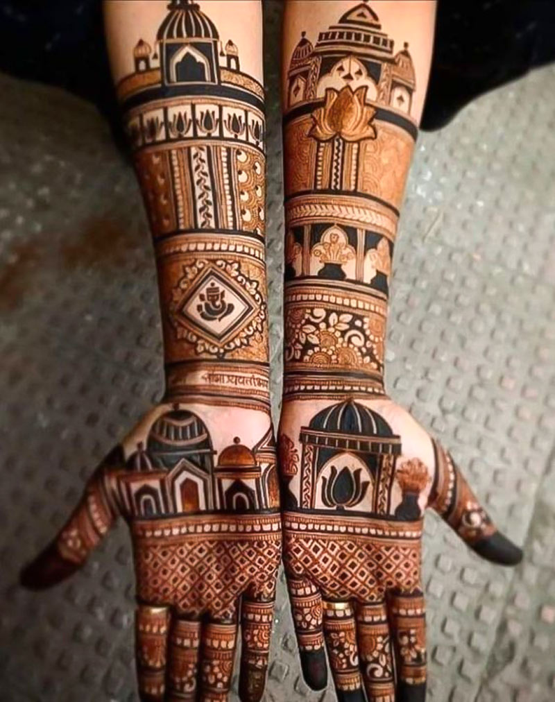 6 Beautiful Royal Front Hand Mehndi Designs Of 2026 | Herzindagi