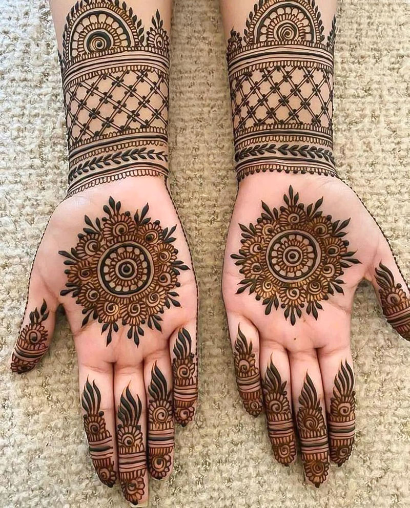 6 Beautiful Royal Front Hand Mehndi Designs Of 2026 | Herzindagi