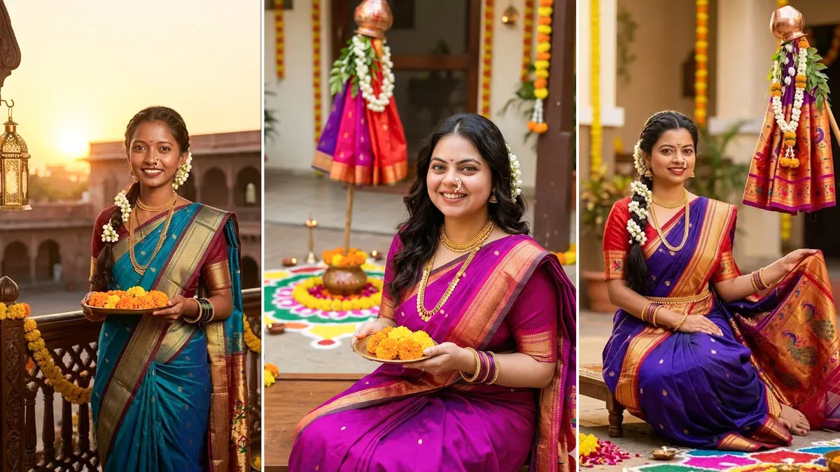 Gudi Padwa AI Prompts 2026: 7+ Google Gemini Photo Editing Prompts To Create Stunning Festive Images