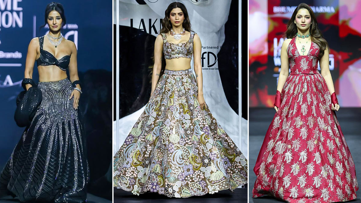 Lakmé Fashion Week 2026: From Ananya Panday to Disha Patani, These Celebs Set the Ramp on Fire With Stunning Looks