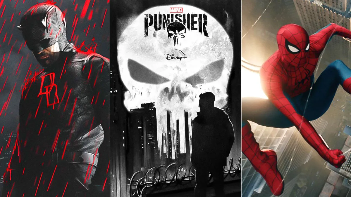 How Is Marvel's Punisher Connected To Daredevil Born Again And Spiderman Brand New Day