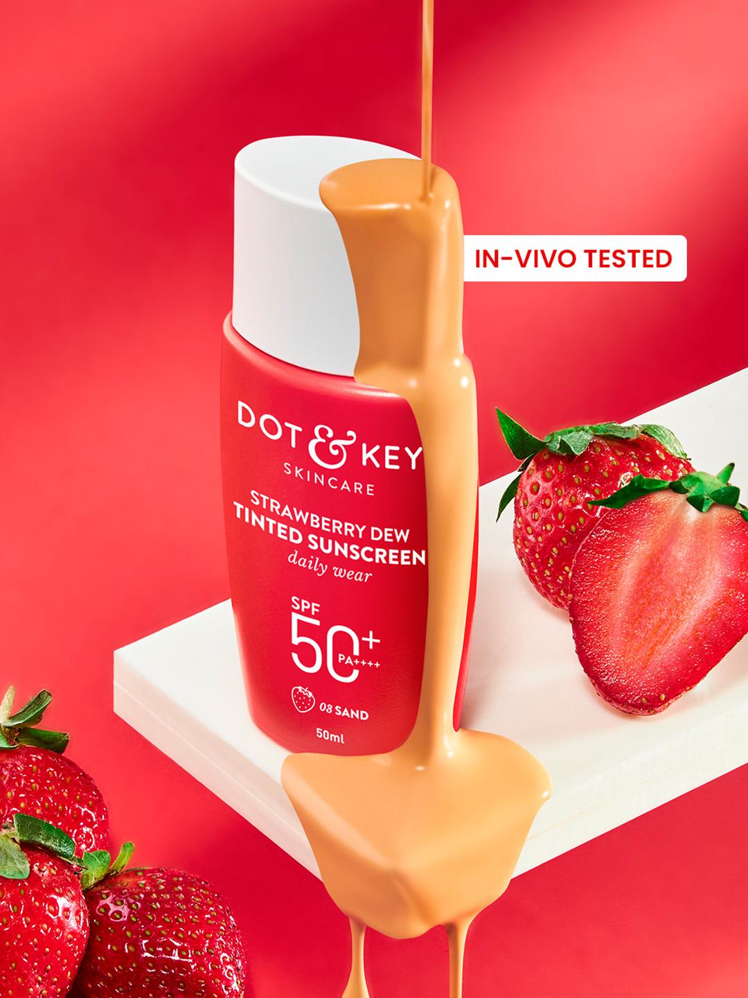 Dot & Key Strawberry Dew Tinted Sunscreen SPF 50+ PA++++