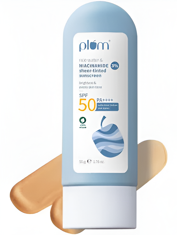Plum Rice Water Sheer Tinted Sunscreen
