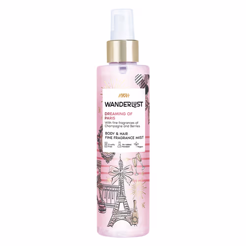 Wanderlust Dreaming of Paris Fruity Perfume Mist with Champagne & Berries