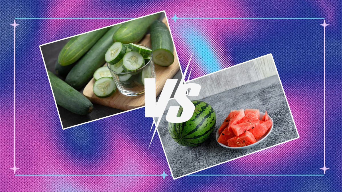 Watermelon Vs Cucumber: Which Is More Hydrating In Summer?