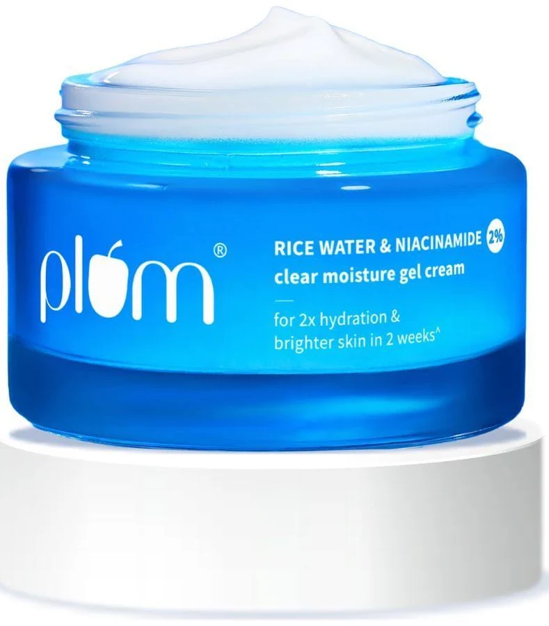 Plum Rice Water Niacinamide Rice Water Brightening Gel Cream