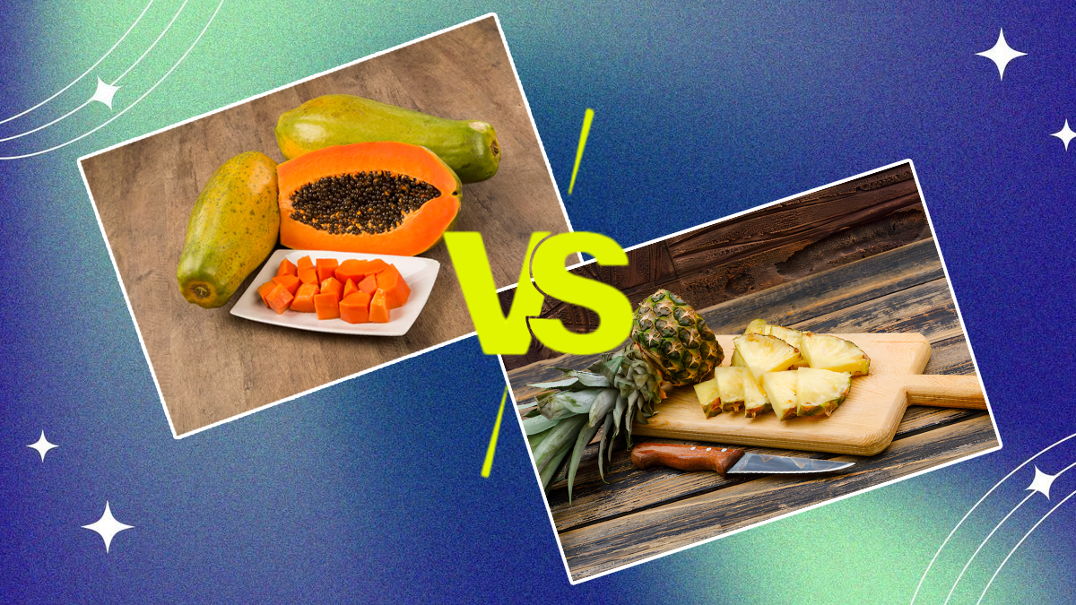 Pineapple Vs Papaya: Which Helps Better With Bloating In Summer Heat?