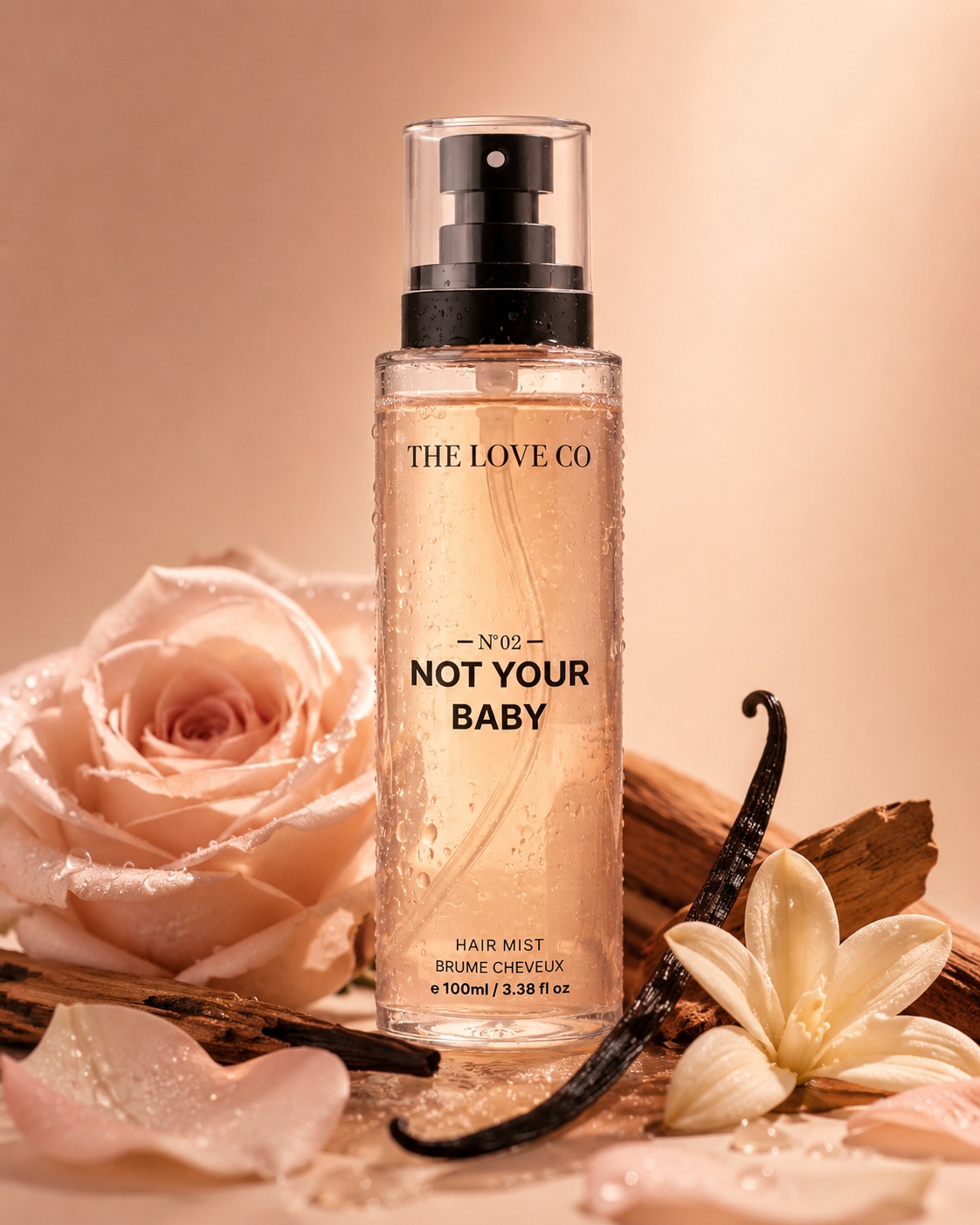 THE LOVE CO. Not Your Baby Hair Mist