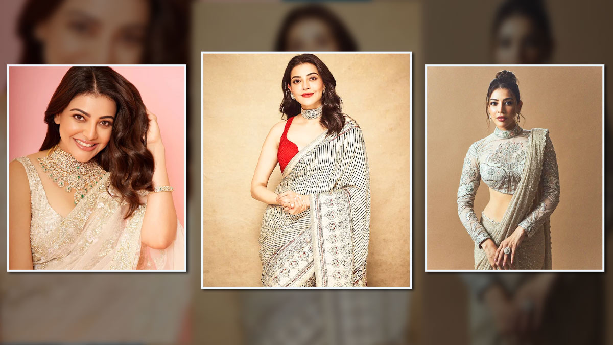 5 Stylish Blouse Designs Inspired By Kajal Aggarwal That Never Go Out Of Fashion