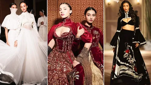 Rohit Bal's Floral-Inspired Couture Collection Blooms At India Couture Week 2026