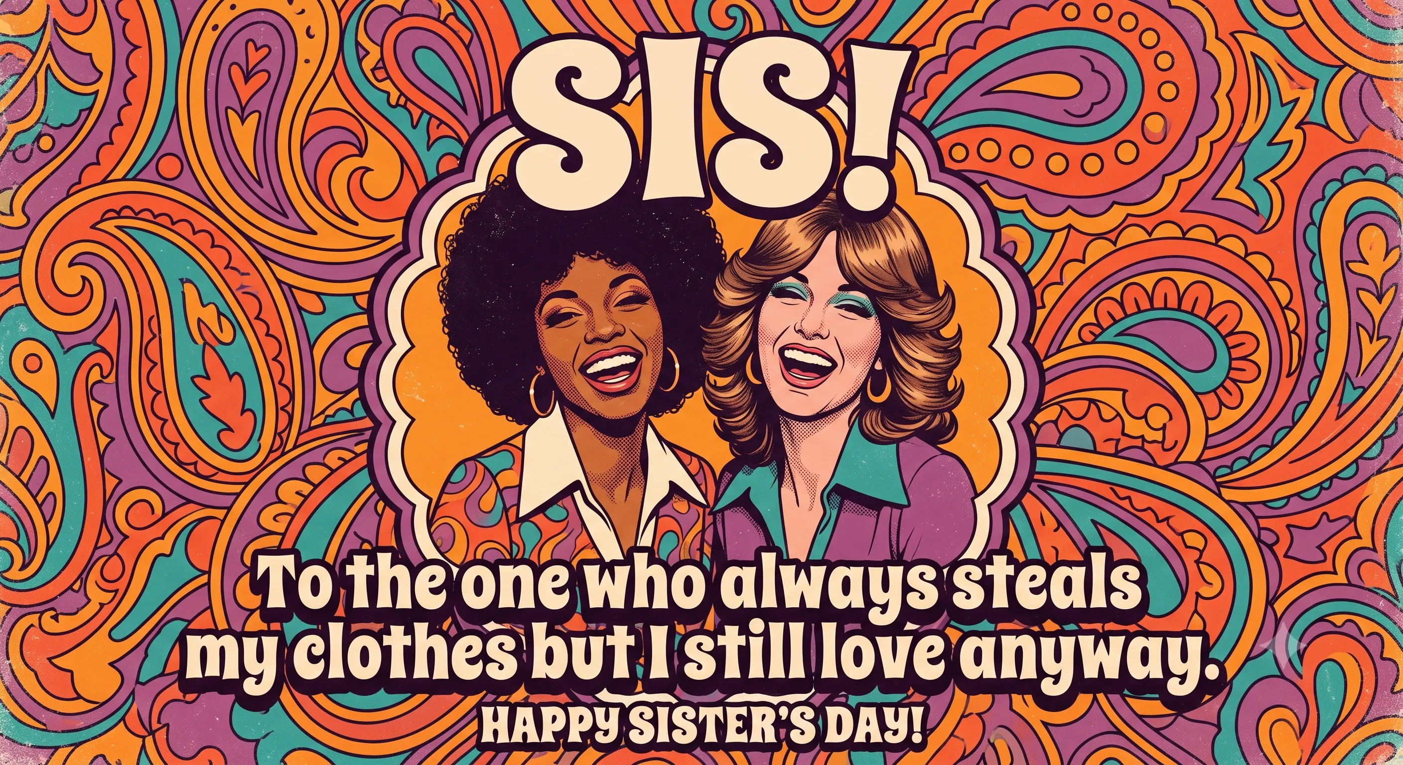 Sister's Day Image Wishes