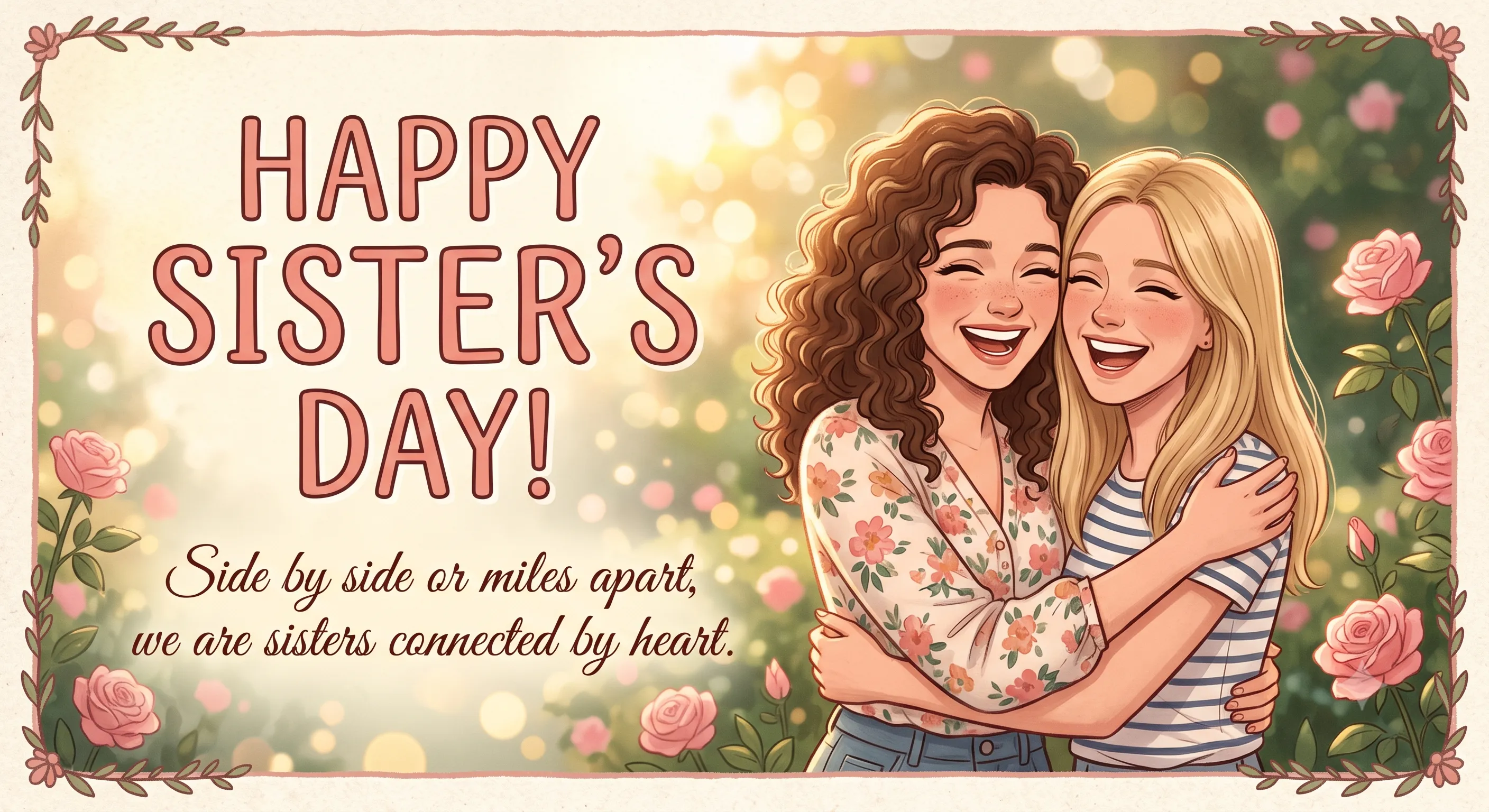 Sister's Day Image Wishes