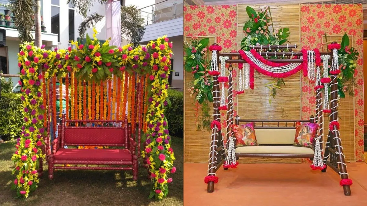 Jhula Decor Ideas For Hariyali Teej 2026
