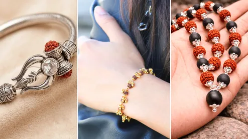 5 Stylish Rudraksha Bracelet Designs Every Shiva Bhakt Must Own