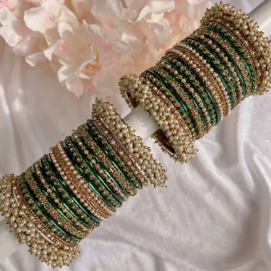 green bangles chura