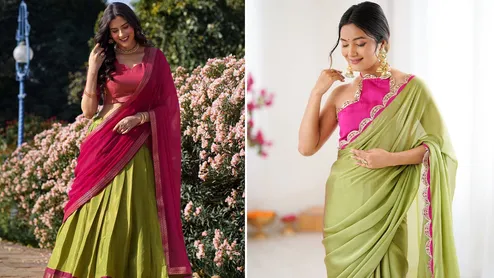 Green Contrast Styling Guide For Hariyali Teej: How to Make Wedding Outfits Look Royal and Reusable